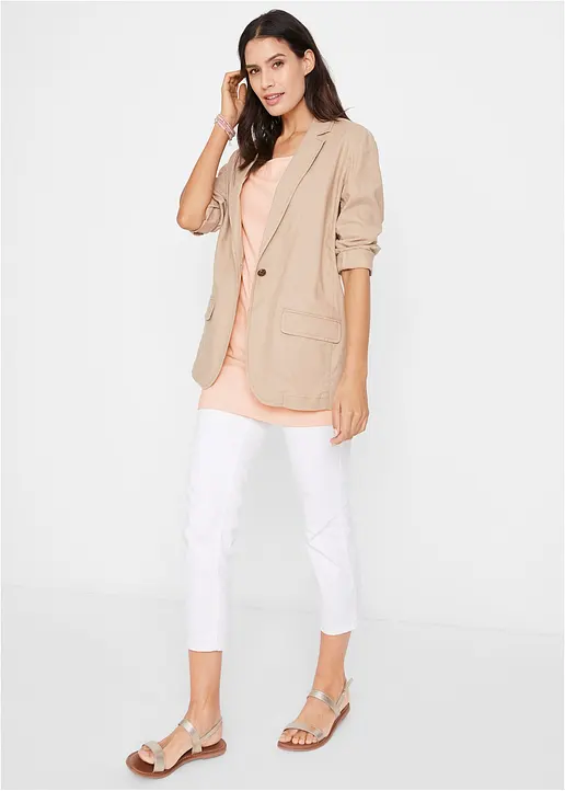 Bonprix Vielseitig Kombinierbares Basic-Long T-Shirt Im 2er-Pack - Damen