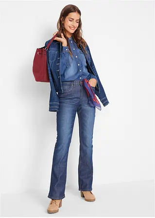 Bonprix Vielseitige Stretch-Jeans Mit Modischen Waschungen