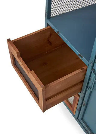 Bonprix Vitrine Im Industrial Style - Beige - Wohnen & Garten