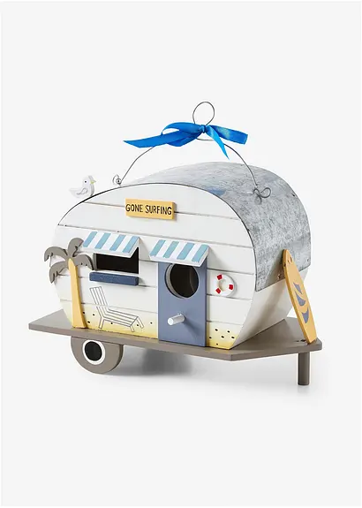 bonprix Vogelhaus mit vielen Details - weiß - Wohnen & Garten