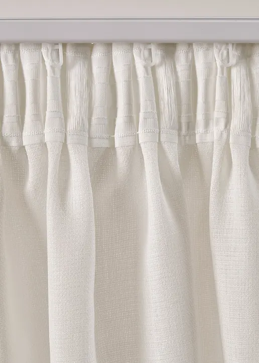 Bonprix Vorhang Mit Farbigen Akzenten - Rosa Multifunktionsband