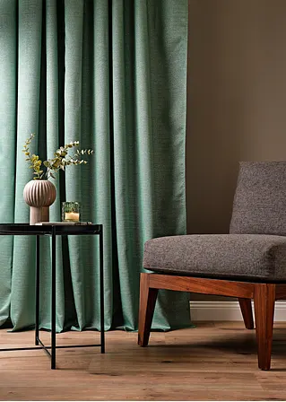 bonprix Vorhang mit Schimmer Effekt - grün Multifunktionsband
