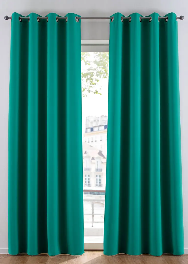 bonprix Vorhang zum abdunkeln und Energie sparen - auch in extra breiten Größen