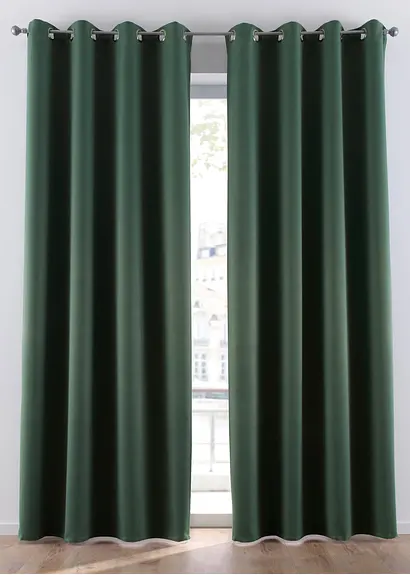 bonprix Vorhang zum abdunkeln und Energie sparen - auch in extra breiten Größen