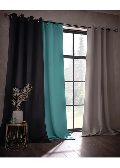 Bonprix Vorhang Zum Abdunkeln Und Energie Sparen - Auch In Extra Breiten Größen