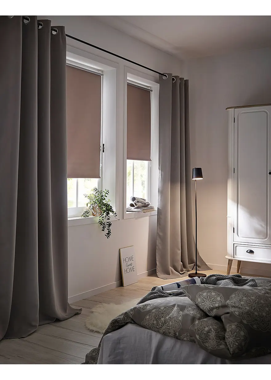 Bonprix Vorhang Zum Abdunkeln Und Energie Sparen - Auch In Extra Breiten Größen