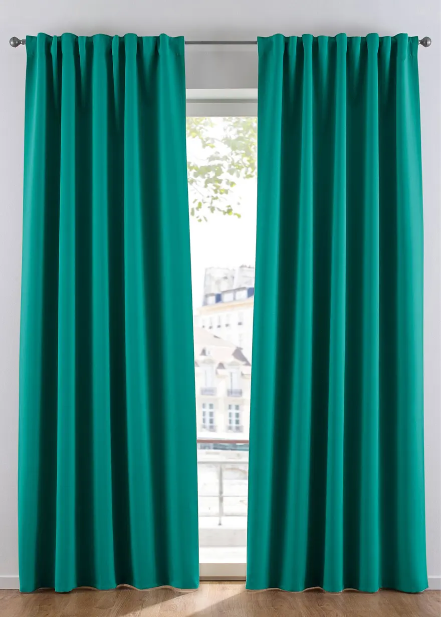 bonprix Vorhang zum abdunkeln und Energie sparen - auch in extra breiten Größen