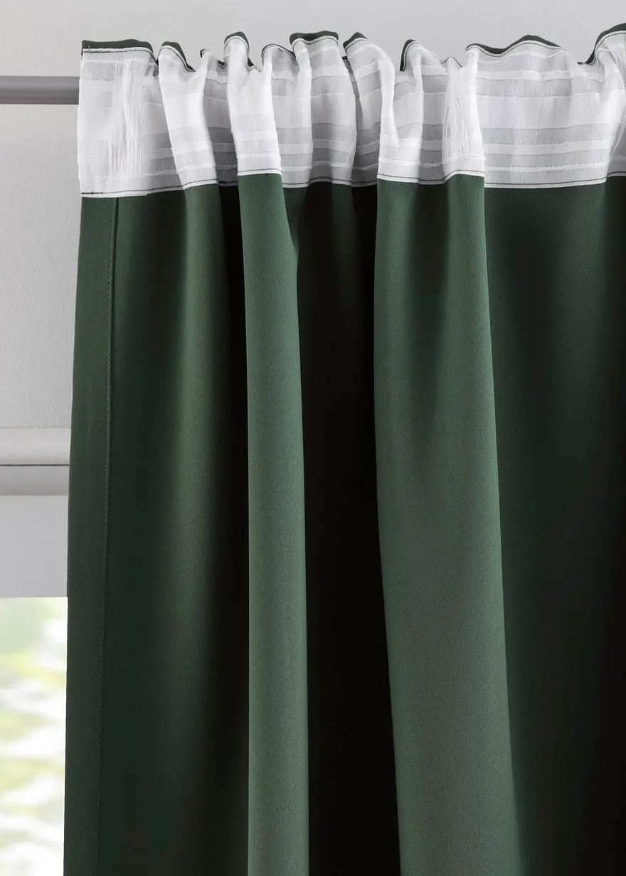 Bonprix Vorhang Zum Abdunkeln Und Energie Sparen - Auch In Extra Breiten Größen