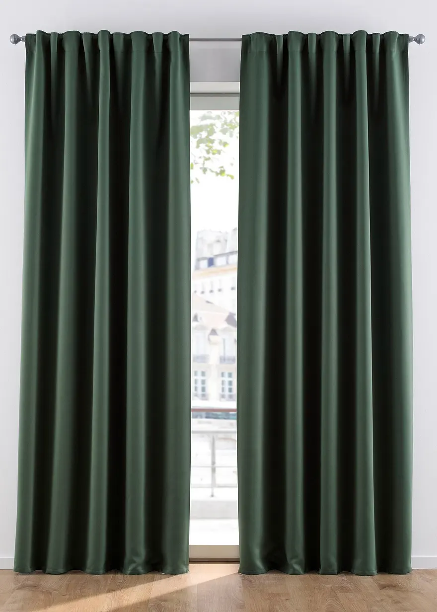 bonprix Vorhang zum abdunkeln und Energie sparen - auch in extra breiten Größen