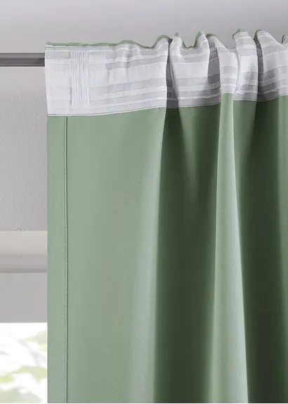 Bonprix Vorhang Zum Abdunkeln Und Energie Sparen - Auch In Extra Breiten Größen