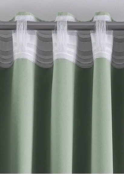 Bonprix Vorhang Zum Abdunkeln Und Energie Sparen - Auch In Extra Breiten Größen