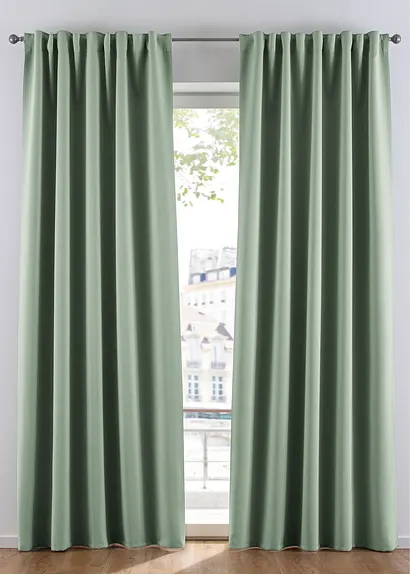 bonprix Vorhang zum abdunkeln und Energie sparen - auch in extra breiten Größen