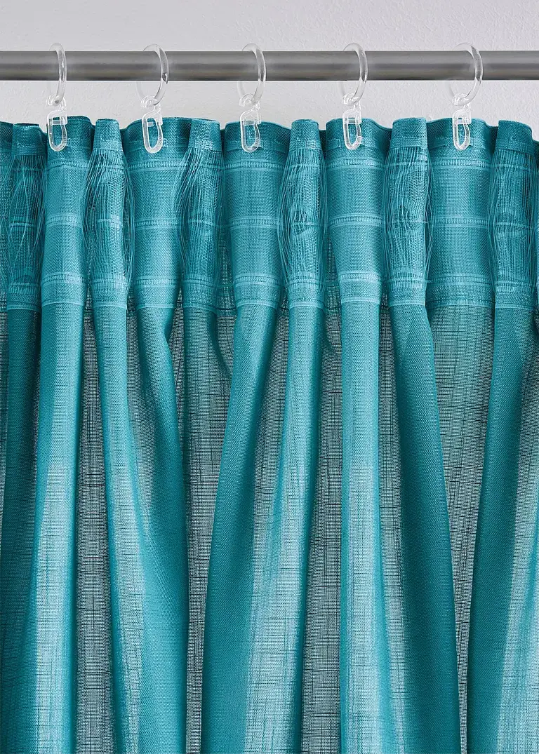 Bonprix Vorhangschal In Toller Leinen-Optik - Wohnen & Garten