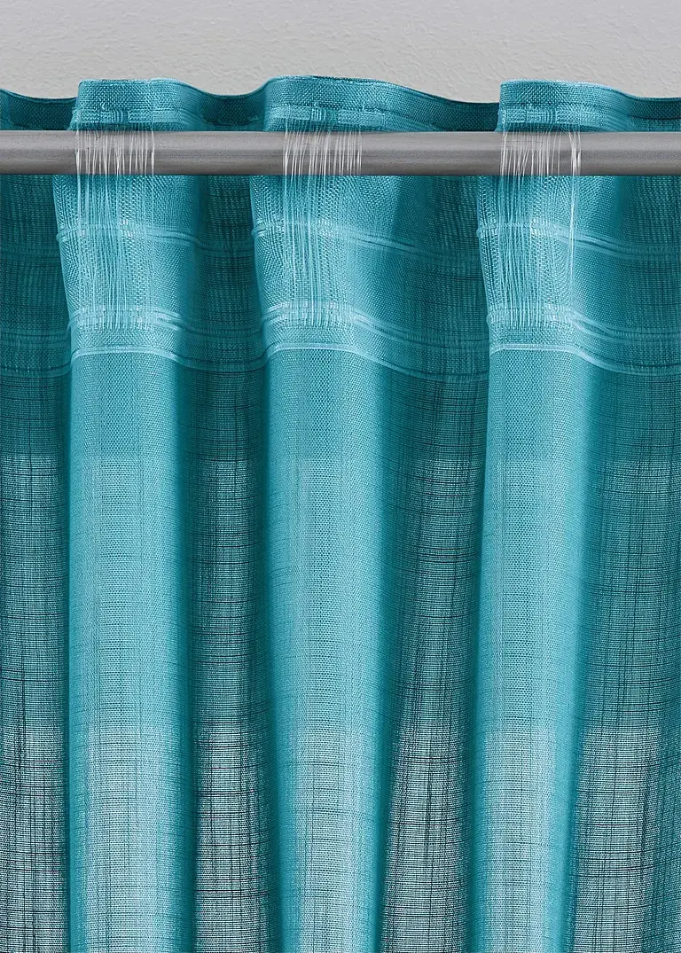 Bonprix Vorhangschal In Toller Leinen-Optik - Wohnen & Garten