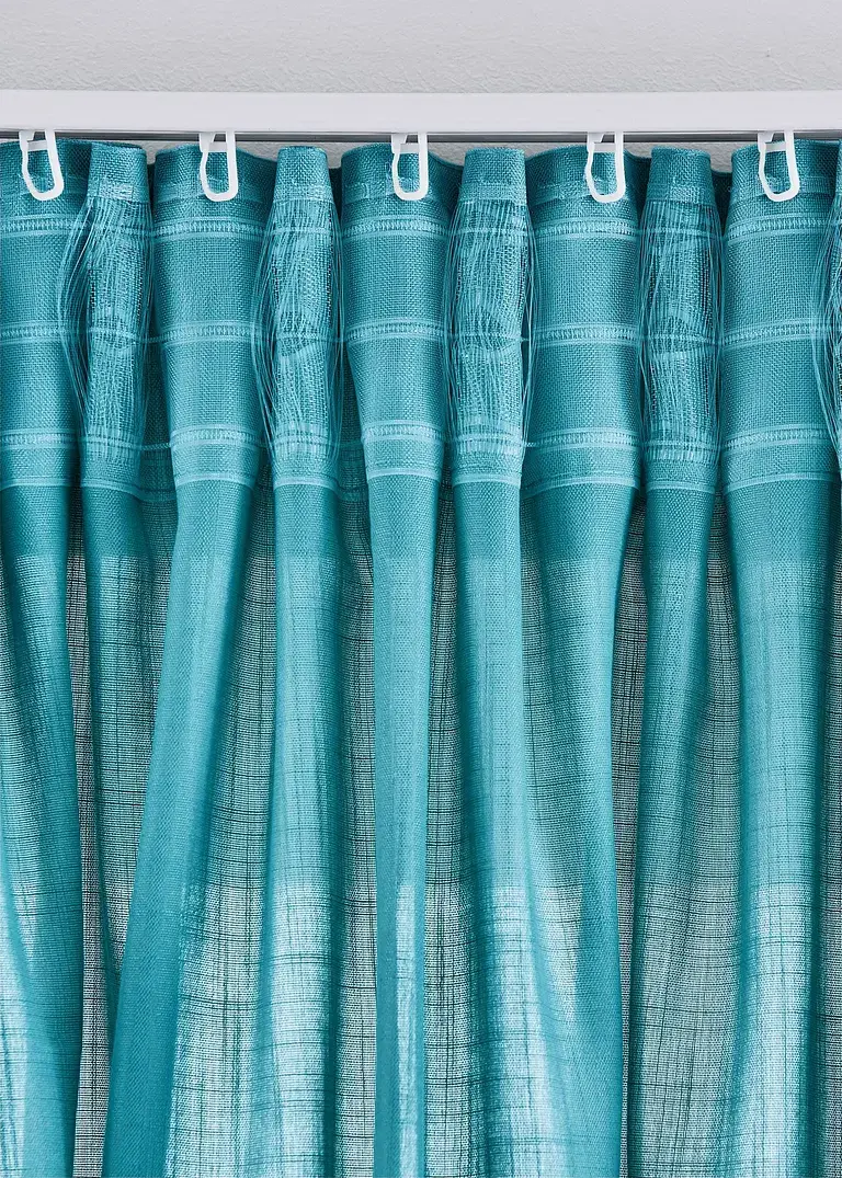 Bonprix Vorhangschal In Toller Leinen-Optik - Wohnen & Garten