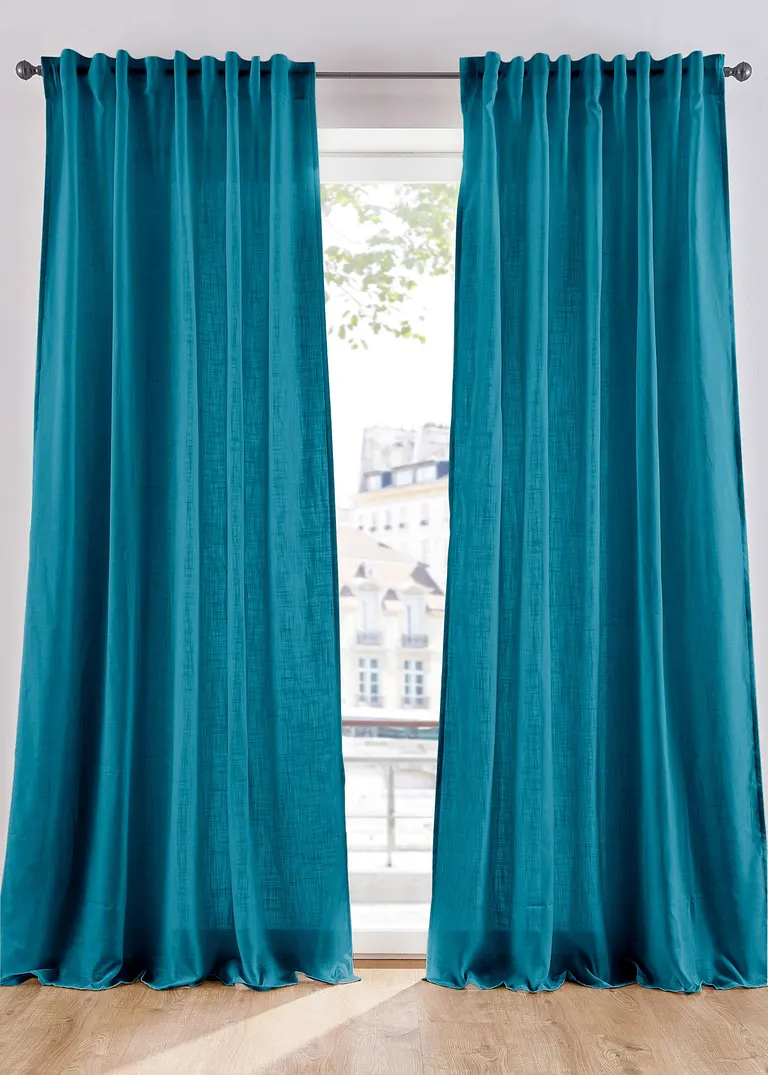 bonprix Vorhangschal in toller Leinen-Optik - Wohnen & Garten