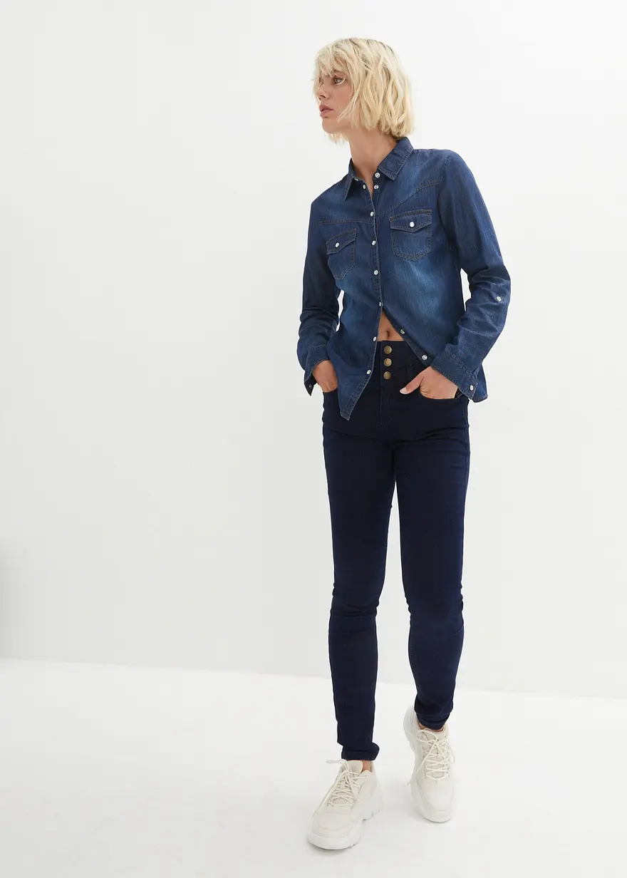 Bonprix Wärmende Skinny Thermo - Jeans Mit Shaping Effekten