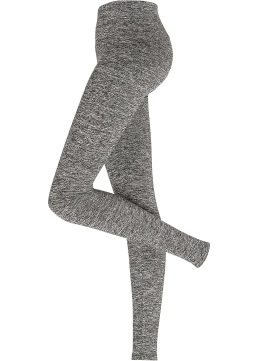 bonprix Wärmende Thermo-Leggings mit weichem Innenfleece - grau
