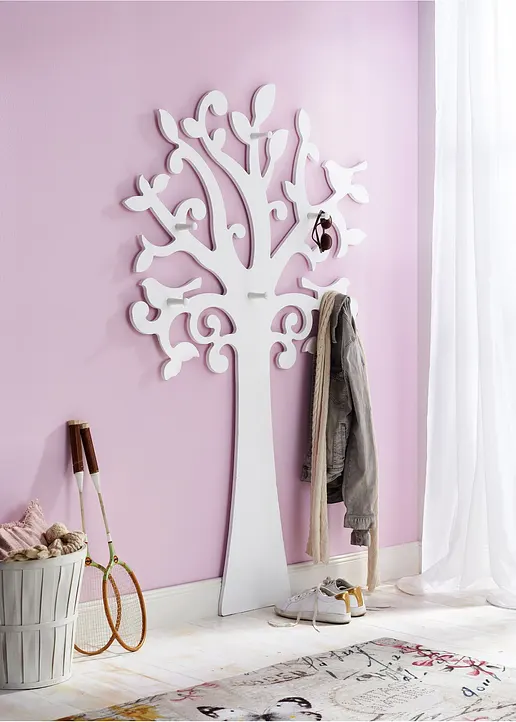 Bonprix Waschbare Fußmatte Mit Schmetterlingsmotiv Im Vintage-Look