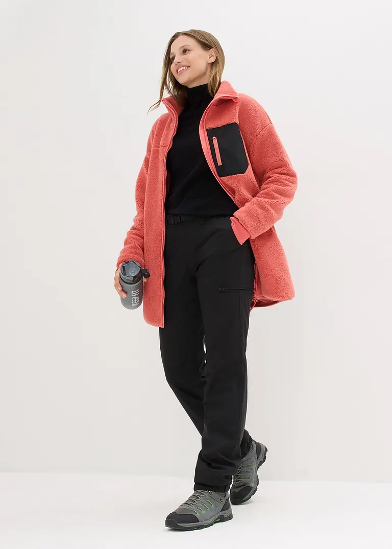 Bonprix Wasserdichte Funktionhose Mit Weicher Fleece-Innenseite Und Praktischen Taschen