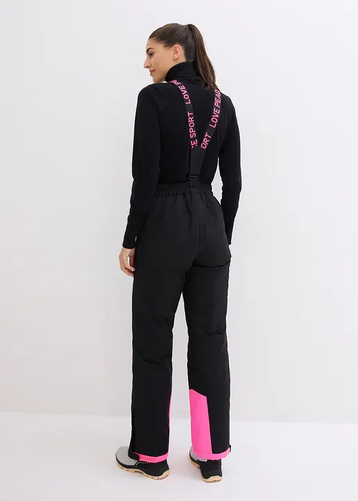 Bonprix Wasserdichte Skihose Mit Schneefang Und Abnehmbaren Trägern Loose Fit