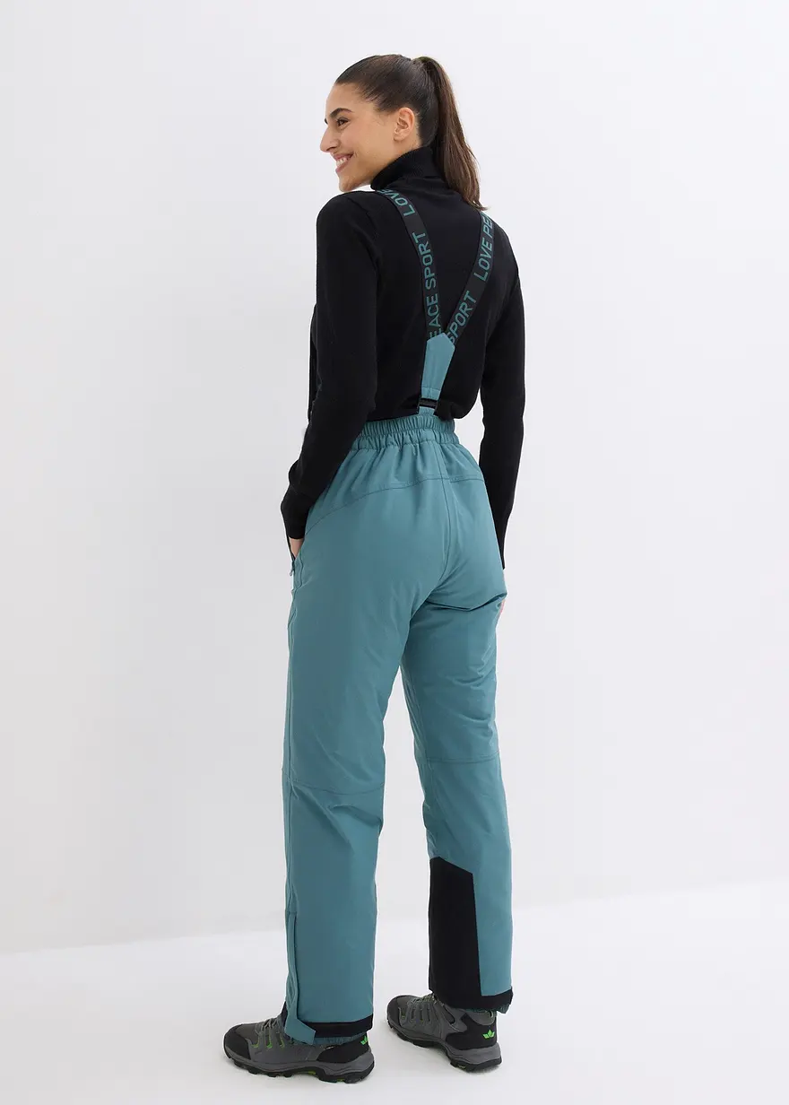 Bonprix Wasserdichte Skihose Mit Schneefang Und Abnehmbaren Trägern Loose Fit