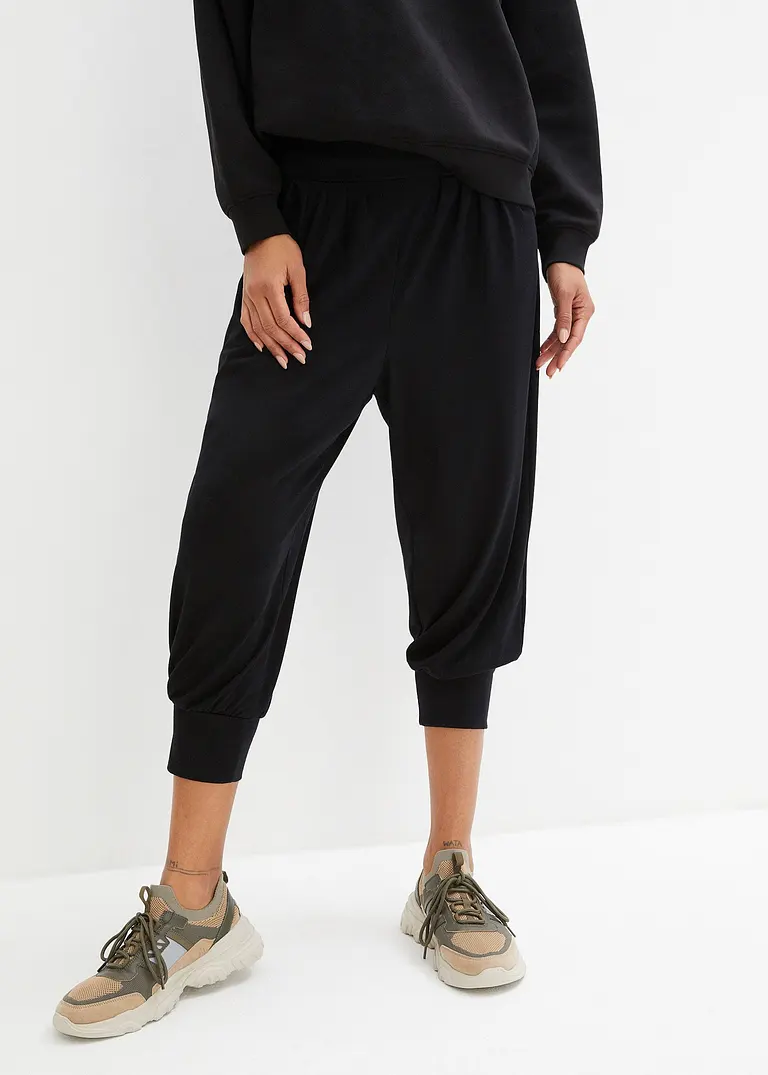 Bonprix Weiche Wellnesshose Aus Einem Stretch-Material 3/4-Länge - Damen