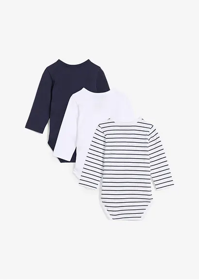 Bonprix Weicher Baumwoll-Wickelbody Aus 100% Bio-Baumwolle