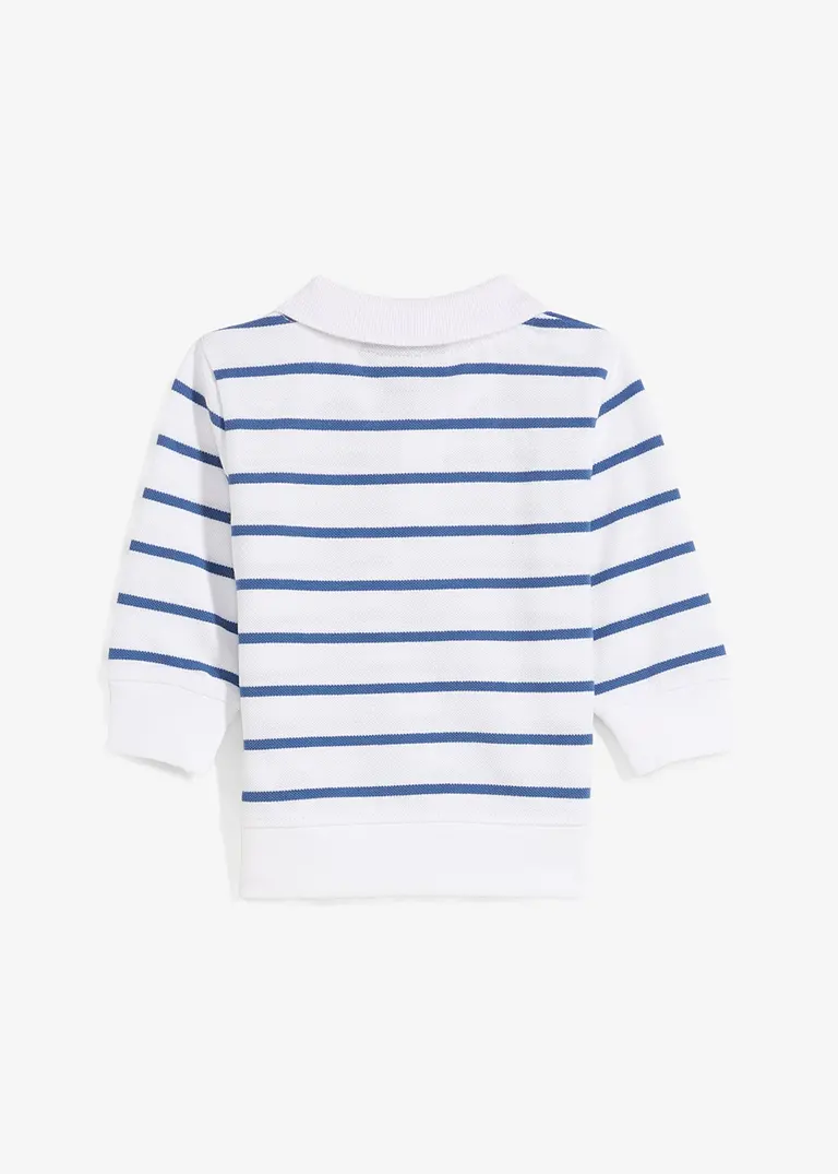 Bonprix Weiches Baby-Poloshirt Aus Bio-Baumwolle Mit Maritimen Details