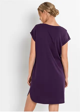 Bonprix Weiches Nachthemd Mit Gerundetem Saum Aus Bio-Baumwolle Im Umstellungsprozess