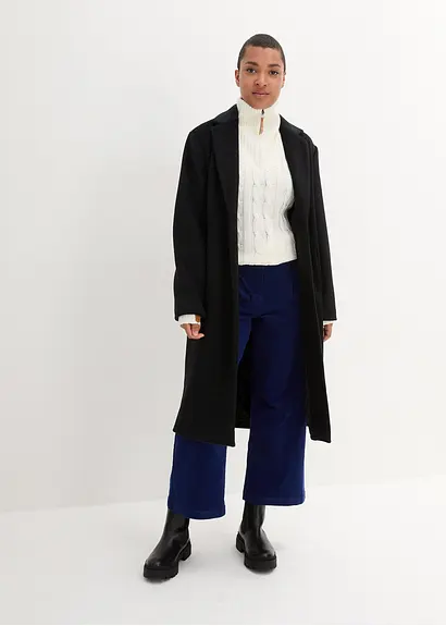Bonprix Weit Geschnittene Culotte Aus Stretchcord Mit Komfortablen Hohen Bund
