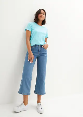 Bonprix Weit Geschnittene Jeans Mit Schwerem Denim-Stoff - Blau Regular