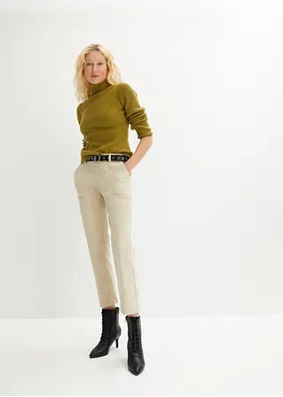 Bonprix Weite Cargohose Mit Bequembund Bietet Mehr Komfort Durch Stretch