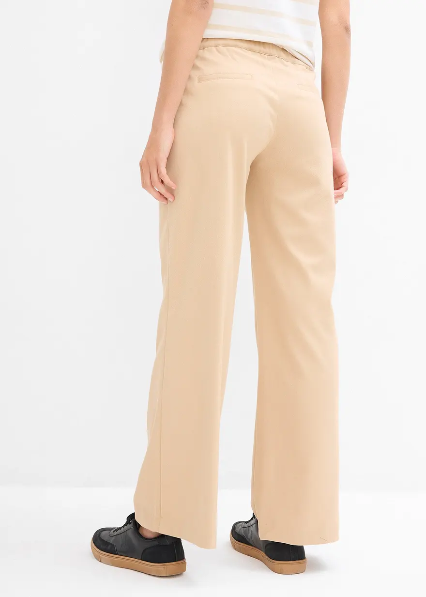 Bonprix Weite Hose Für Die Schwangerschaft - Beige - Damen