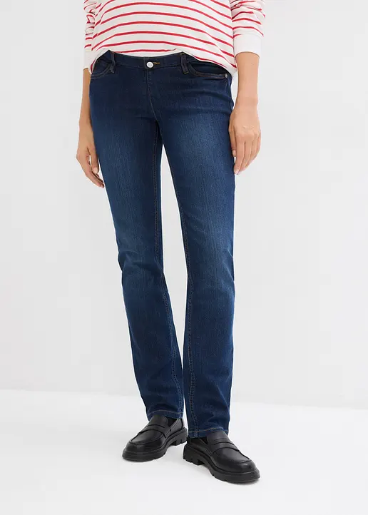 Bonprix Weite Umstandsjeans Für Die Schwangerschaft - Blau