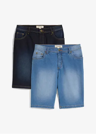 bonprix Weitenverstellbare Jungen Bermuda im 5-Pocket Style