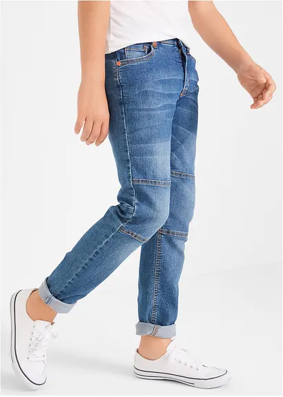 Bonprix Widerstandsfähige Jungen Jeans Mit Extra Knieverstärkung - Blau