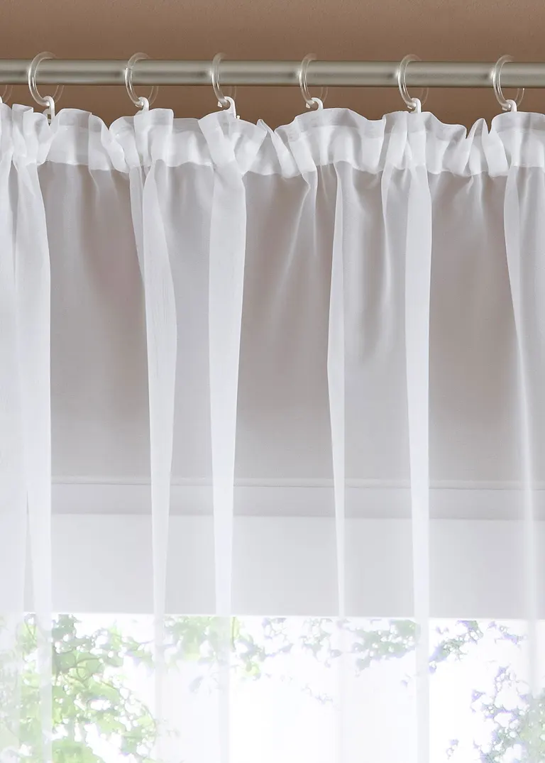 Bonprix Zarte Spitze Und Transparentes Gewebe Vereinen Die Gardine