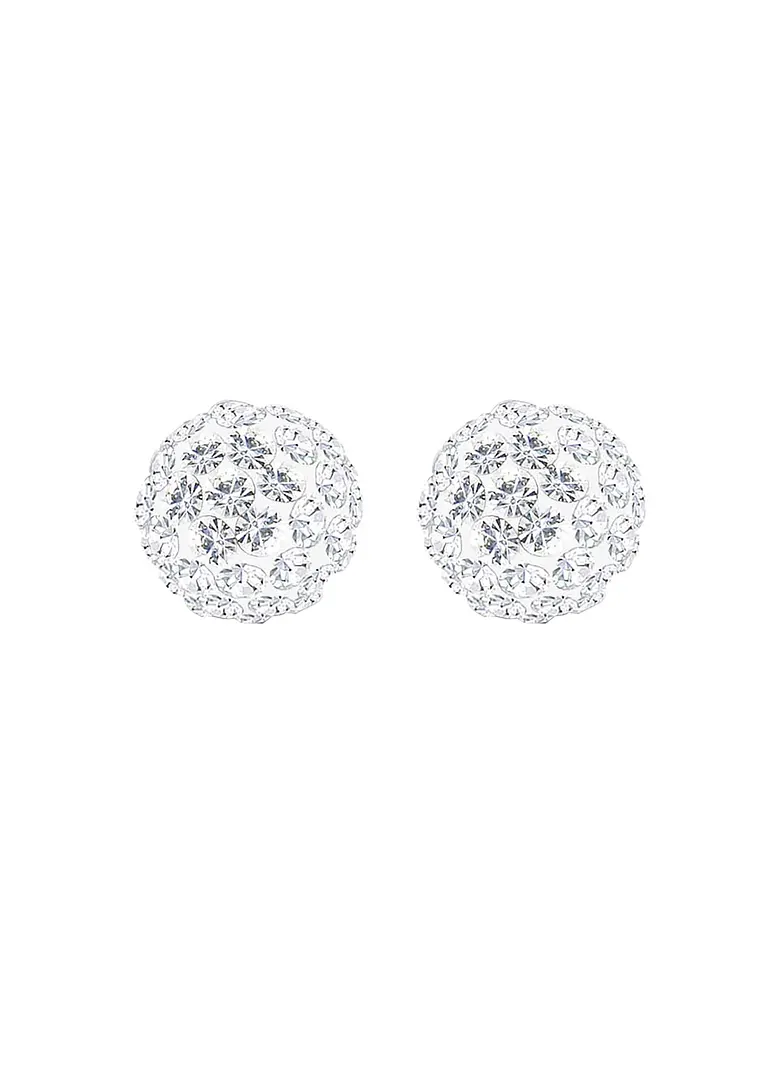 Bonprix Zeitlos Elegante Ohrstecker Veredelt Mit Swarovski® Kristallen Aus 925er Sterling Silber