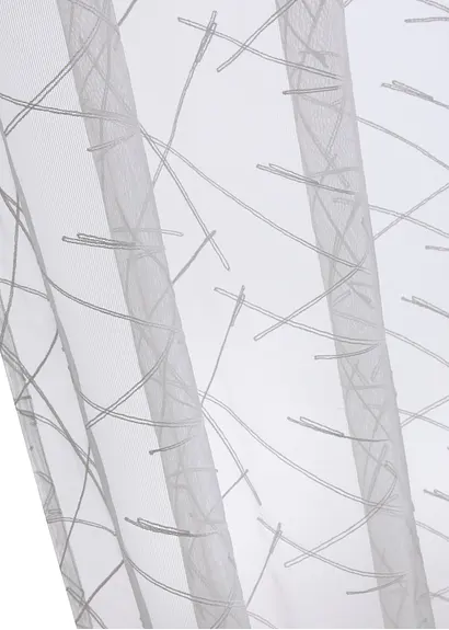 Bonprix Zeitlose Fensterdekoration Aus Jacquard - Weiß Kräuselband