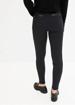 Bonprix Zeitlose Hose Aus Einem Material Mit Stretch-Anteil - Schwarz