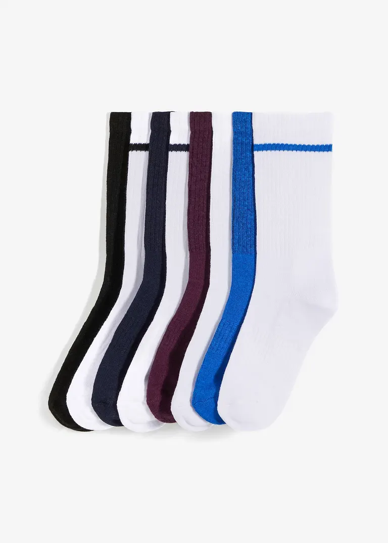 bonprix Zeitlose Tennissocken mit Bio-Baumwolle - Damen