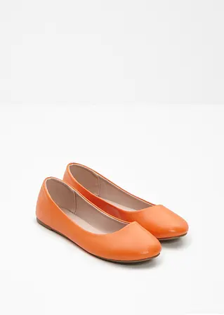 Bonprix Zeitloser Ballerina In Schönem Design - Orange - Damen