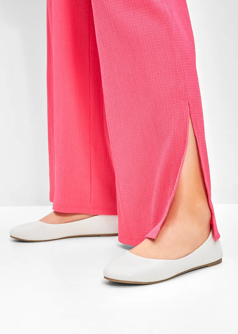 Bonprix Zeitloser Ballerina In Schönem Design - Weiß - Damen