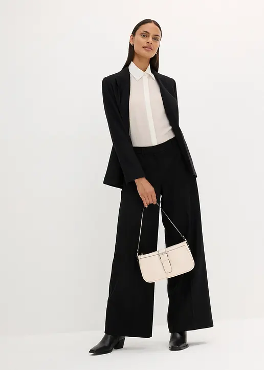 Bonprix Zeitloser Blazer Mit Hohem Wollanteil In Premium Qualität - Damen