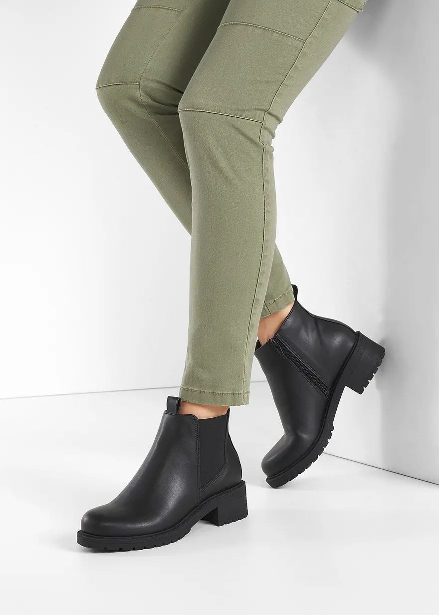 Bonprix Zeitloser Boot Für Den Alltag - Schwarz - Damen