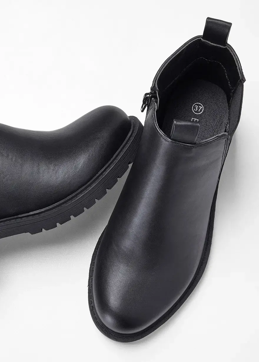 Bonprix Zeitloser Boot Für Den Alltag - Schwarz - Damen