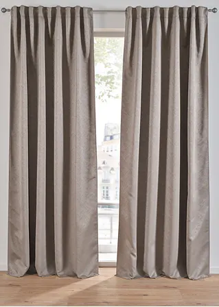 bonprix Zeitloser Fensterschmuck in hochwertiger Jacquard-Qualität