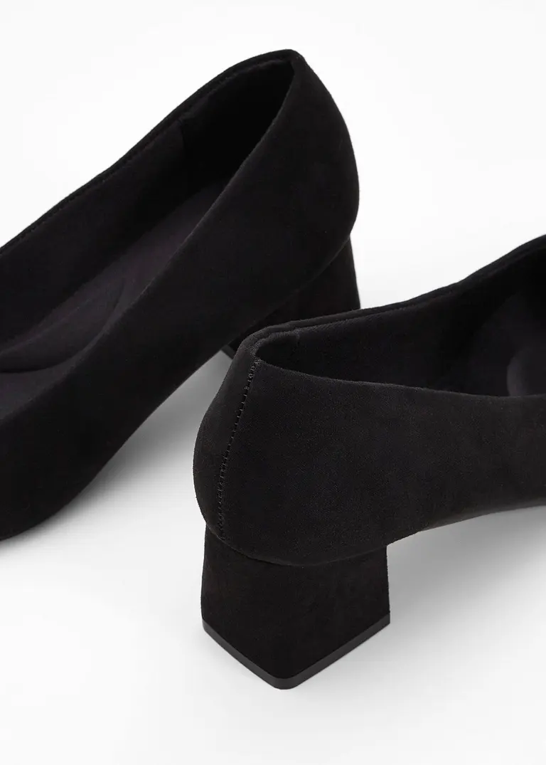 Bonprix Zeitloser Komfort Pumps Mit Gepolsterter Innensohle - Schwarz