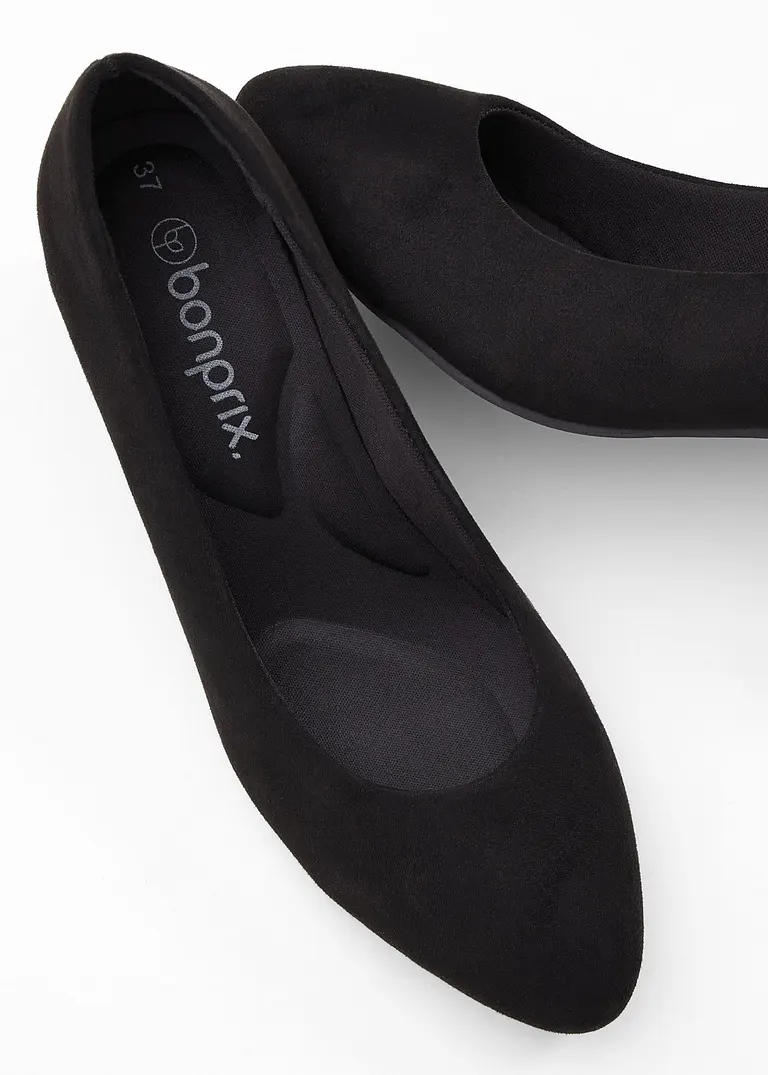 Bonprix Zeitloser Komfort Pumps Mit Gepolsterter Innensohle - Schwarz